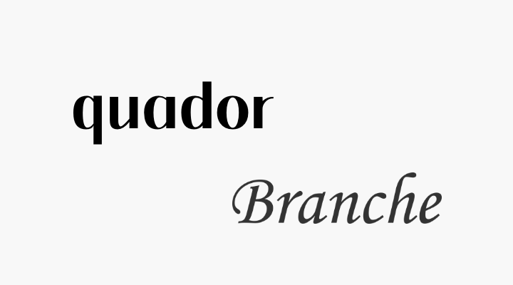 quador branche ロゴ